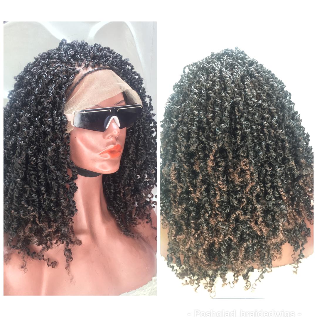 Kinky Twist - Poshglad Braided Wigs https://poshglad.com/collections/kinkytwistwigs