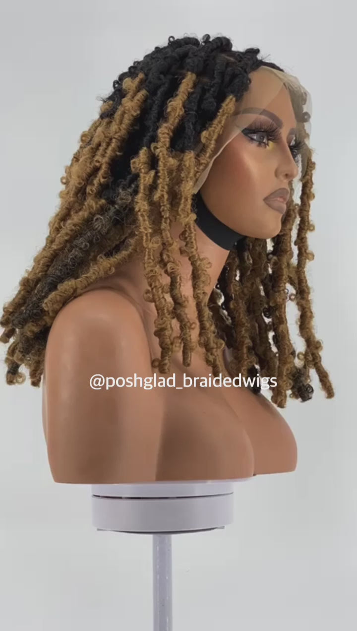 Butterfly Locs Wig "HD Full Lace" (Ready To Ship)