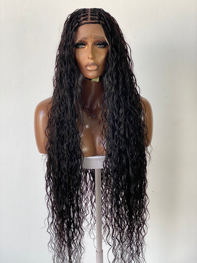 Bohemian Knotless (100% water wave humanhair curl)