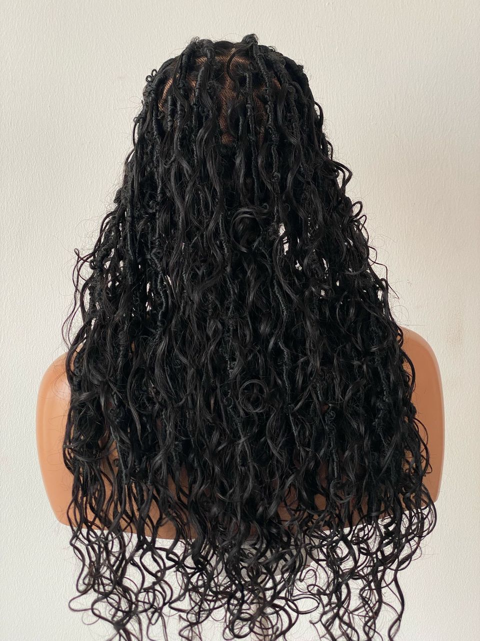 Bohemian Mermaid Locs Wig (100% HD Human Hair Lace & Wavy  display picture 1