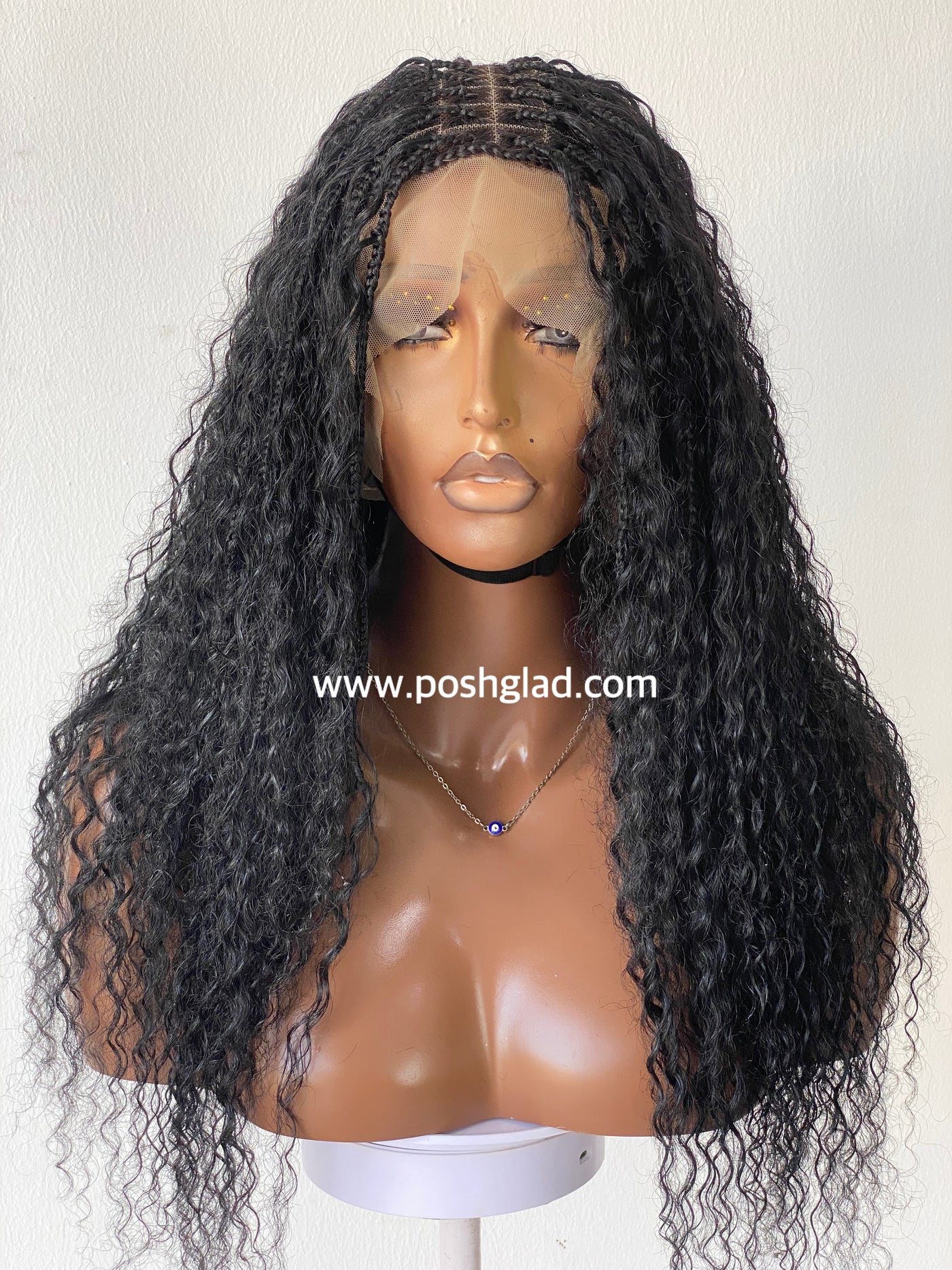 Bohemian Knotless (100% Raw human hair curls) - Tara-01