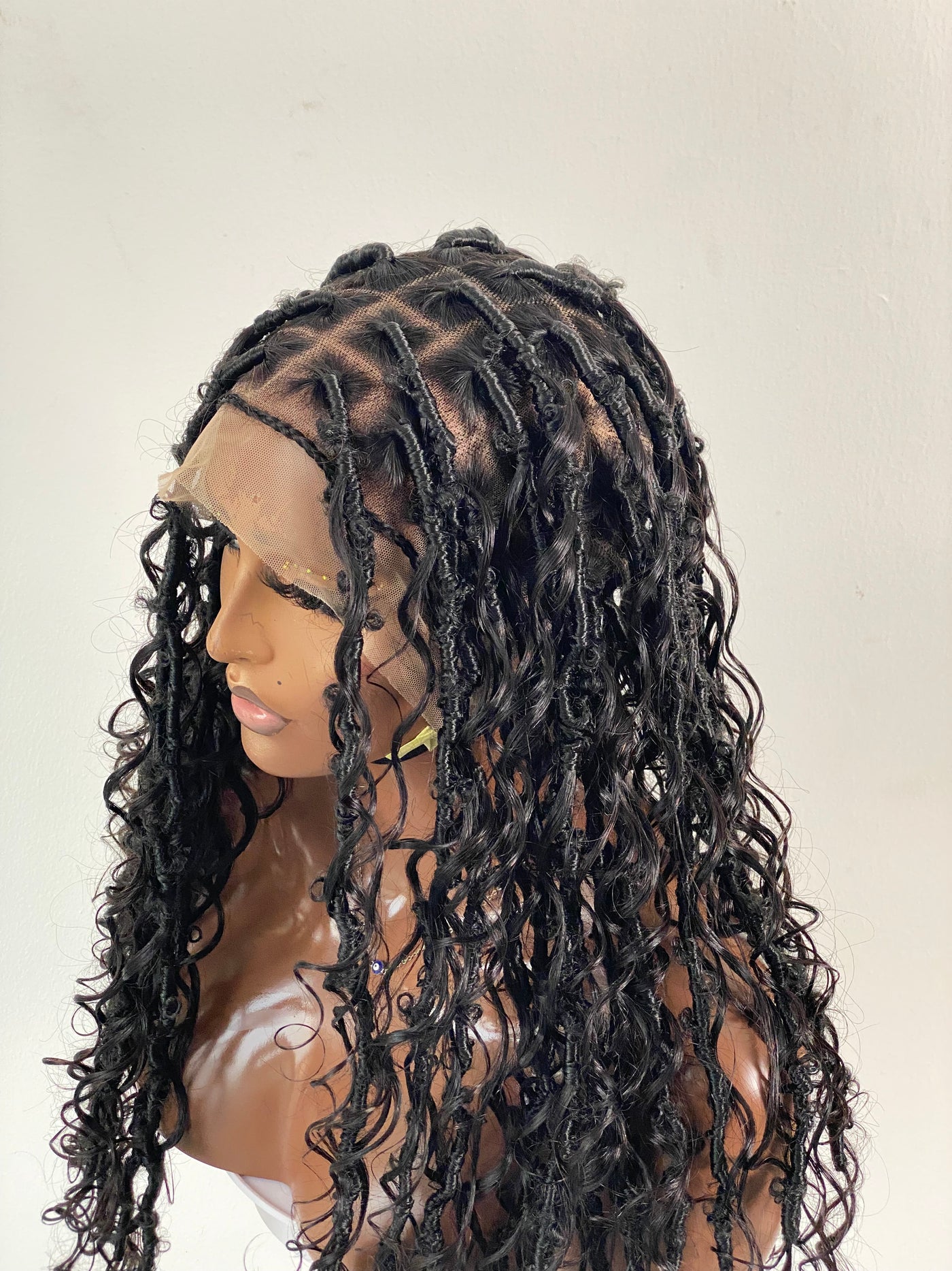 Mermaid Bohemian Full lace Locs (100% Humanhair curls)