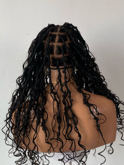 Mermaid Bohemian Full lace Locs (100% Humanhair curls)