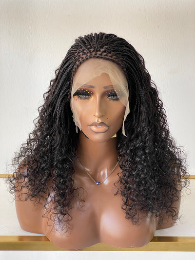 100% Human Hair Deep Wave Wig "HD Full Lace" (Erupta)