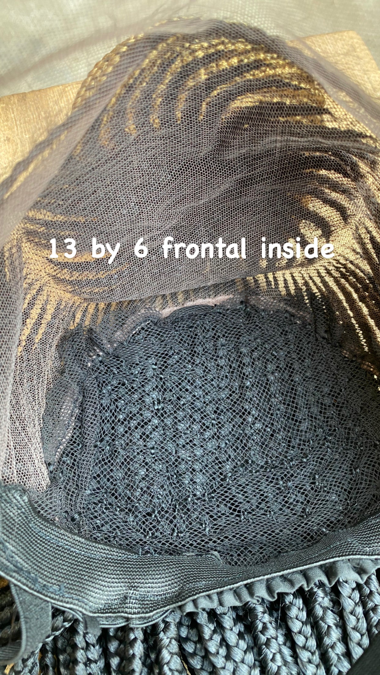 Cornrow Braided Wig "13 by 6 Lace Frontal" C-cut Poshglad Braided Wigs Cornrow Braid Wig