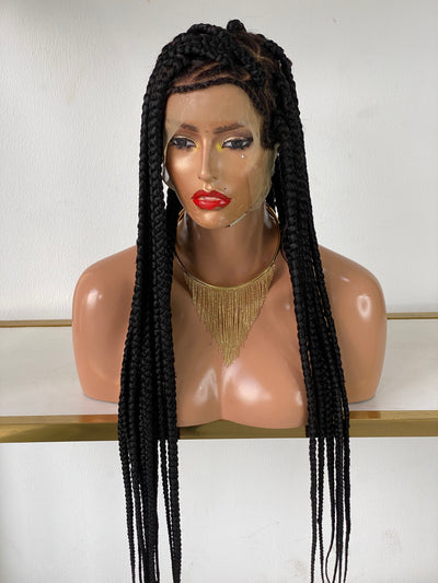 Ready to ship- Triangle braided wig