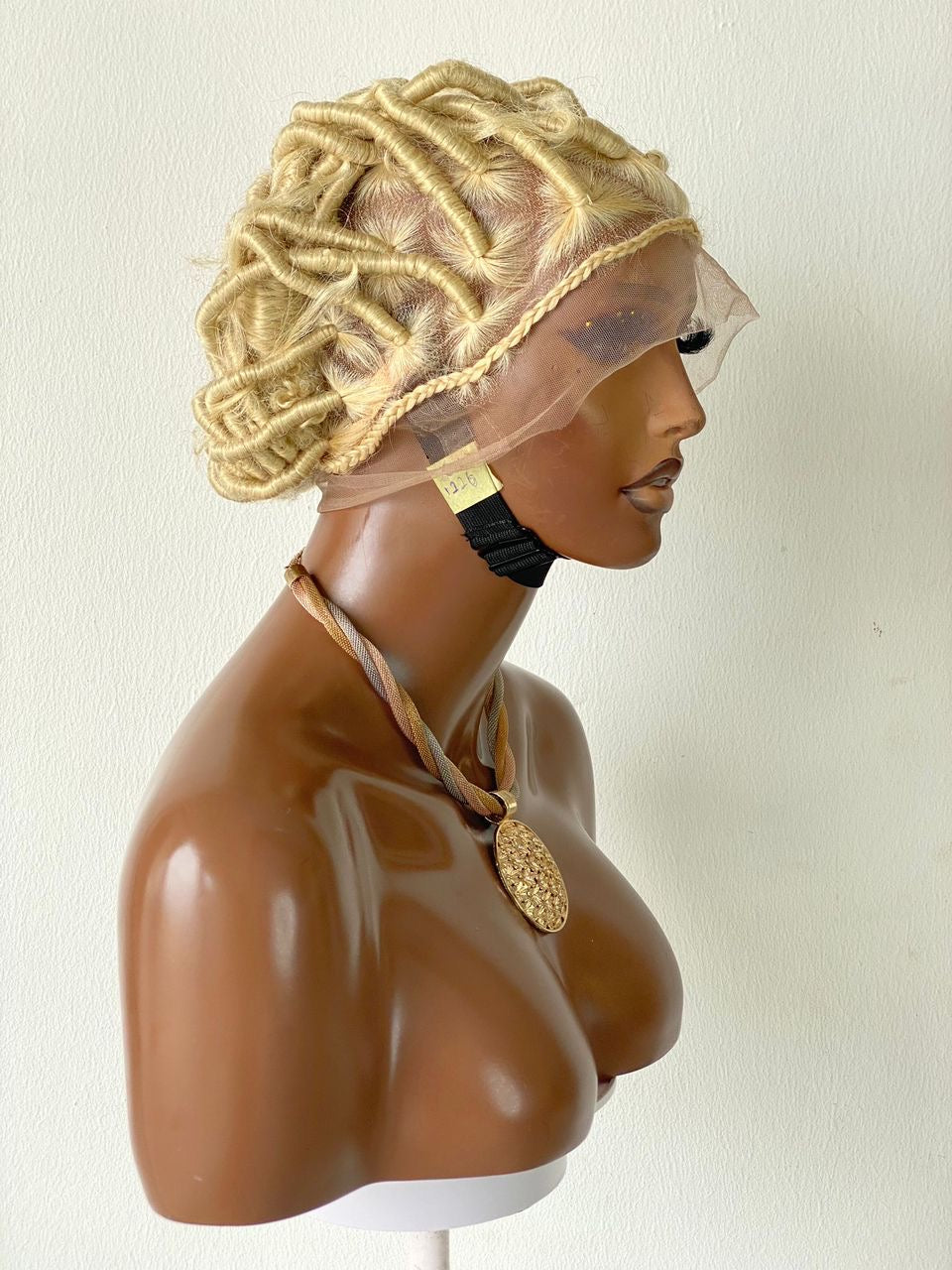 African Mother Urban Locs (Swiss Full Lace) Blond Color - Chosen