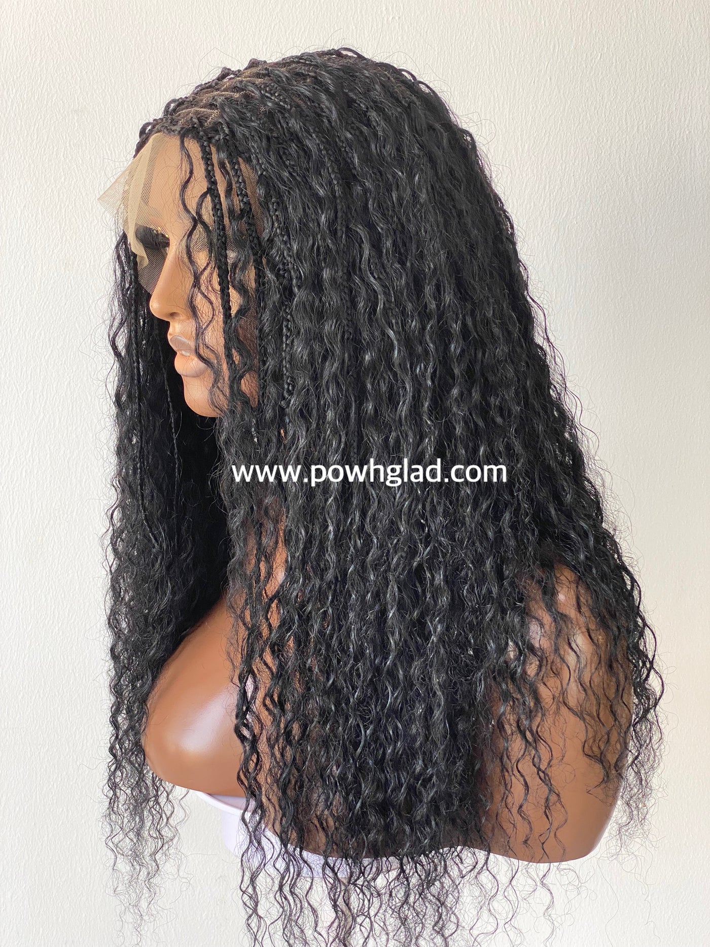 Bohemian Knotless (100% Raw human hair curls) - Tara-01