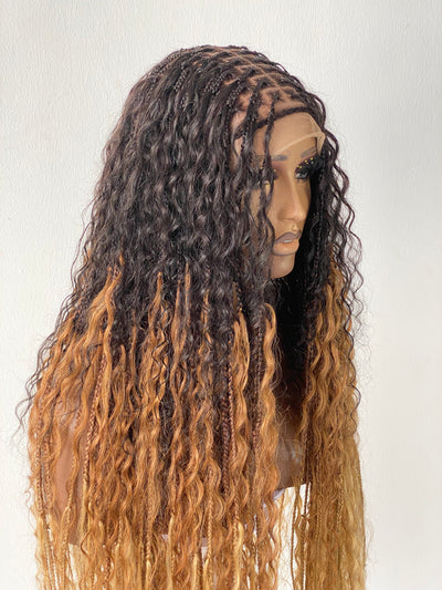 TARA 3Tone Bohemian- (100% Humanhair curls)