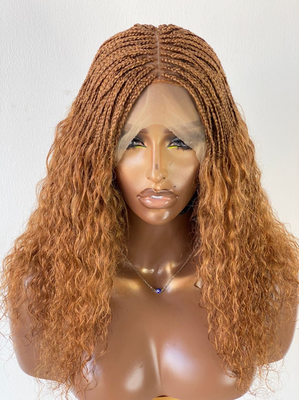 Human hair BRAID- FLORA IN 30 (100% Human hair) Poshglad Braided Wigs
