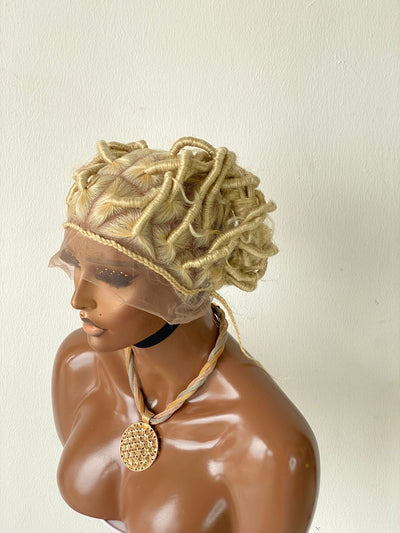 African Mother Urban Locs (Swiss Full Lace) Blond Color - Chosen