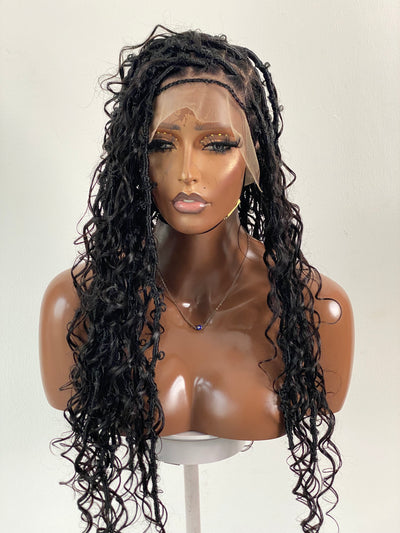 Mermaid Bohemian Full lace Locs (100% Humanhair curls)