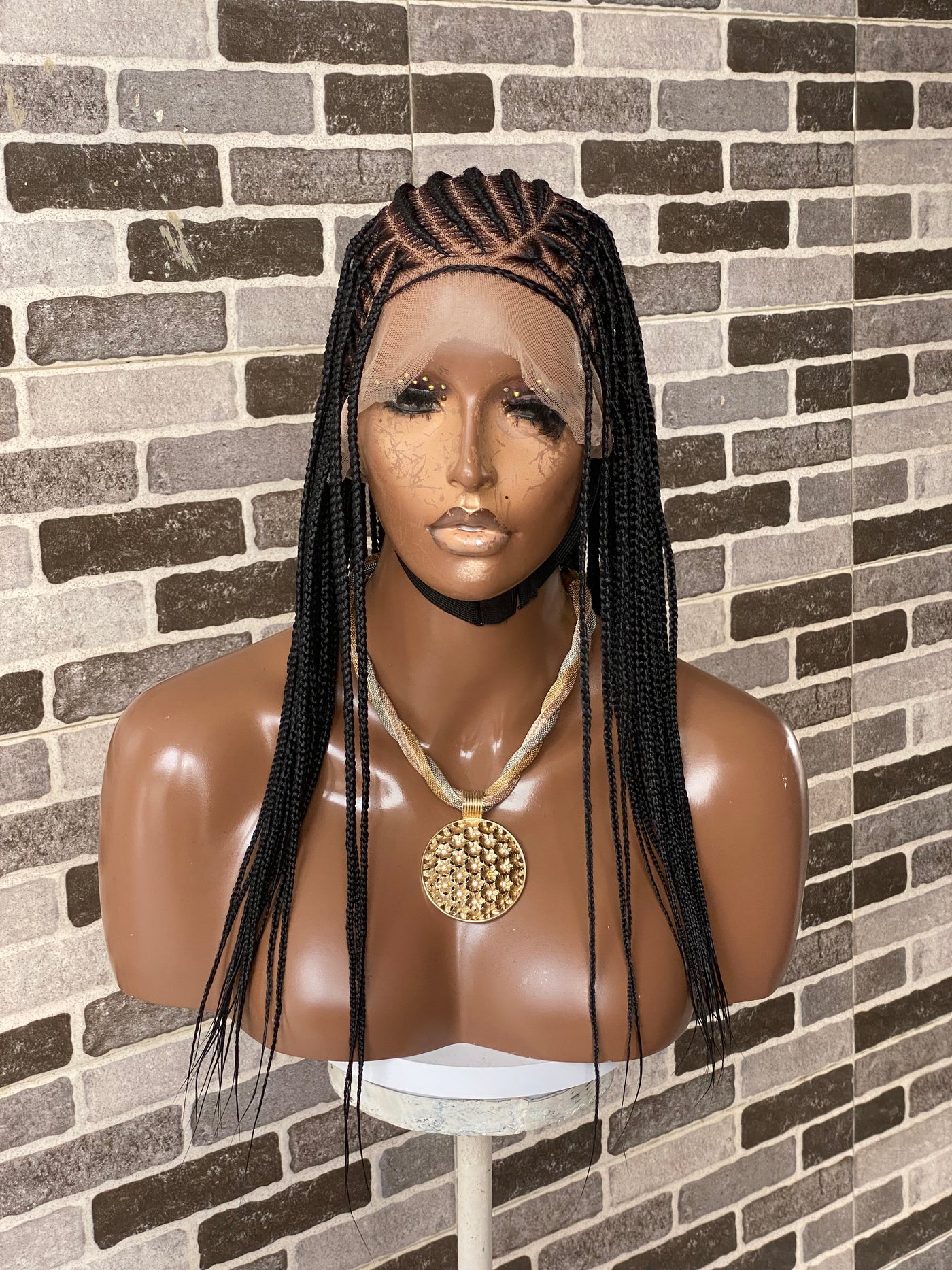Crush Cornrow Full lace wig