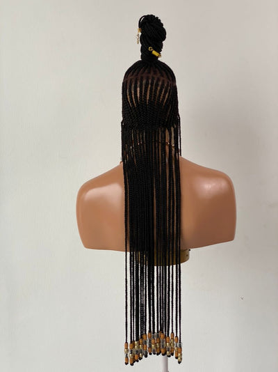 Arewa beaded wig - Full lace
