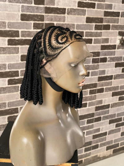 Nubian knot Bob Full lace wig