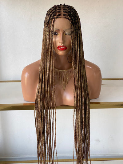 Ready to Ship- Knotless Full lace braided wigs