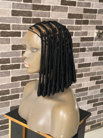 Nubian knot Bob Full lace wig