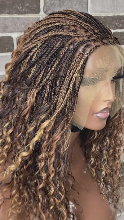 Pick and drop styles full lace (100% Humanhair virgin curls)