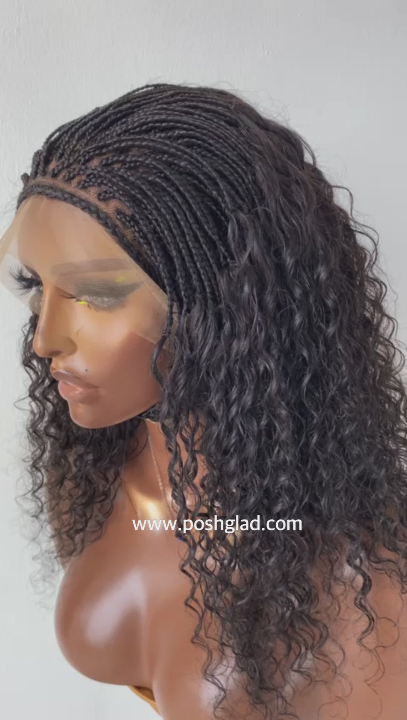 100% Human Hair Deep Wave Wig "HD Full Lace" (Erupta)