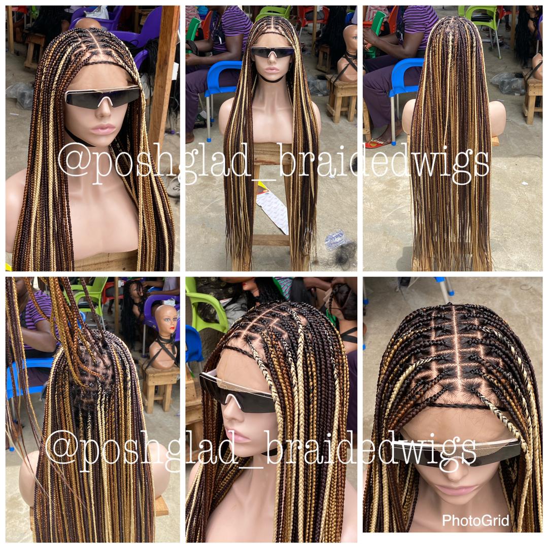 Multi Color Knotless Braid Wig Human Hair Full Lace Waist Length Ch multi-color-knotless-braid-wig-human-hair-full-lace-waist-length-ch