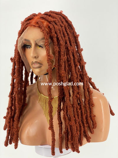 Butterfly Locs Wig - Eva (Ready to ship) Poshglad Braided Wigs Butterfly Locs