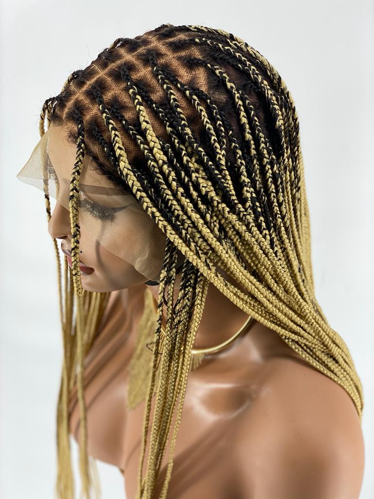 Ready to Ship-Full lace knotless Poshglad Braided Wigs Knotless Braid Wig