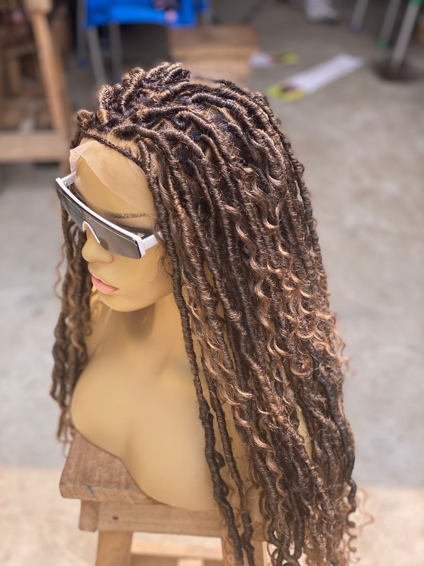 Soft Locs Wig - Faux Locs Full Lace - African Queen