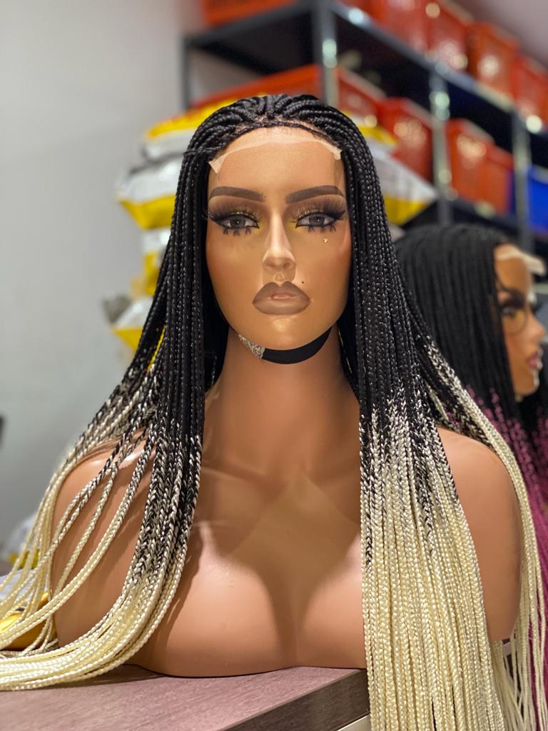 Braided wig cap (4 x high quality 4) closure