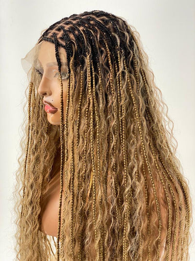 BOHEMIAN KNOTLESS BRAID WIG - VIP LUX COLOR
