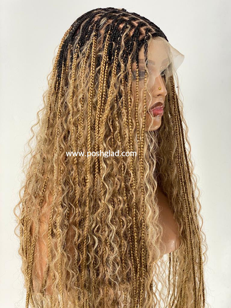 BOHEMIAN KNOTLESS BRAID WIG - VIP LUX COLOR