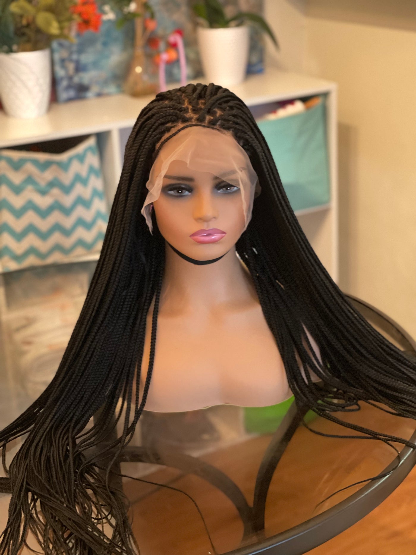 Box braid - IFE (Ready to ship) Poshglad Braided Wigs Box Braid Wig