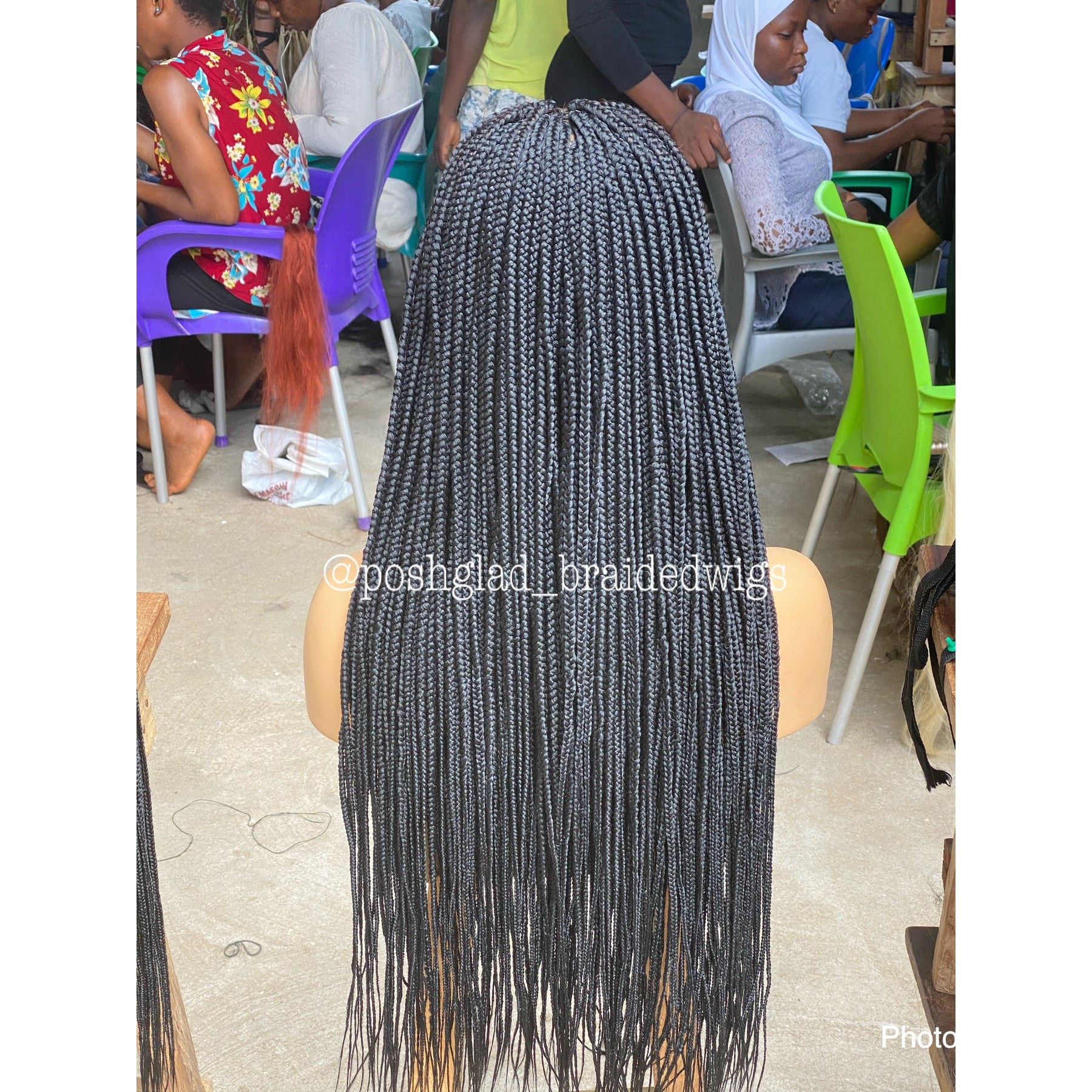 Box Braid Wig