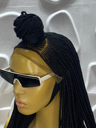 Cornrow Braid Wig (13x6 Lace Frontal) - Cele