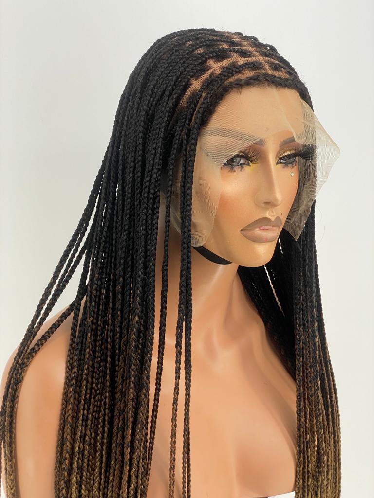 Knotless Braid Wig - Gina - Poshglad Braided Wigs