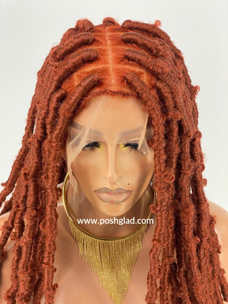 Butterfly Locs Wig - Eva (Ready to ship) Poshglad Braided Wigs Butterfly Locs