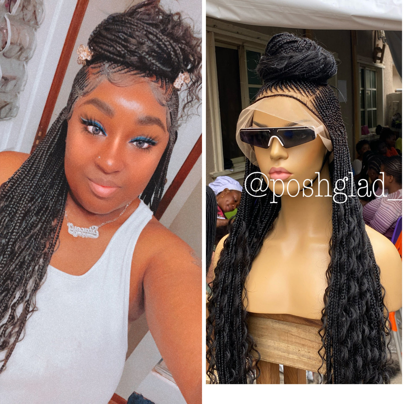 Type Of Lace Wigs - Poshglad Braided Wigs