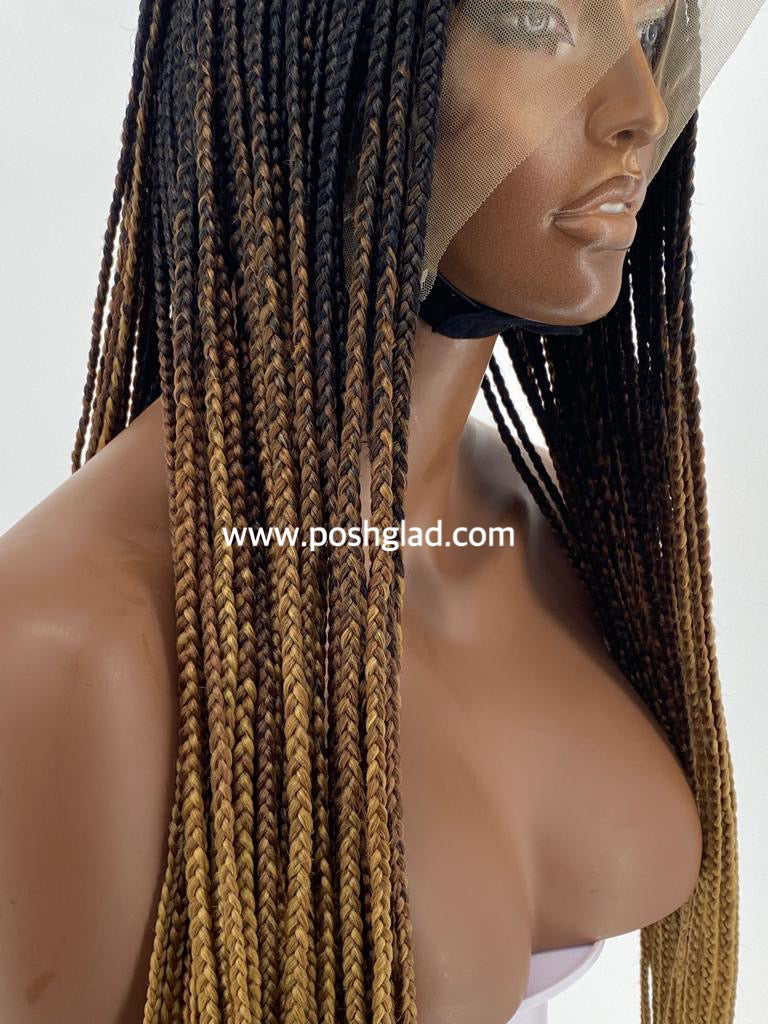 CORNROW BRAID- Fulani cornrow Poshglad Braided Wigs Cornrow Braided Wigs