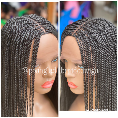 Senegalese Twist - Senegalese Twist Wig - Sadia Poshglad Braided Wigs
