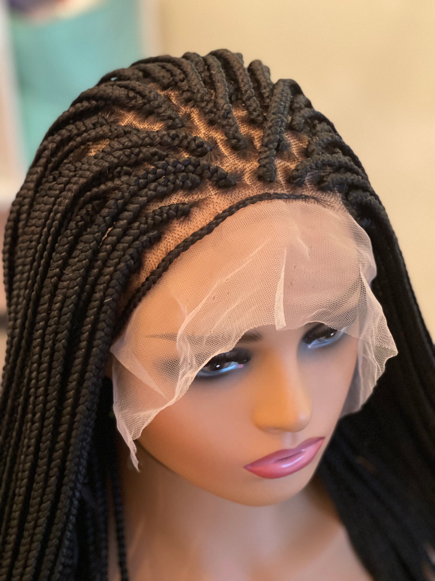 Box braid - IFE (Ready to ship) Poshglad Braided Wigs Box Braid Wig