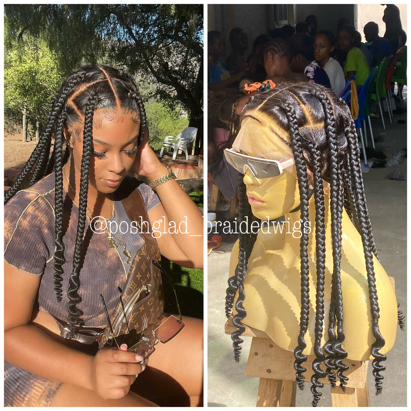 Poshglad Braided Wigs Provides the Ultimate Solution for Black