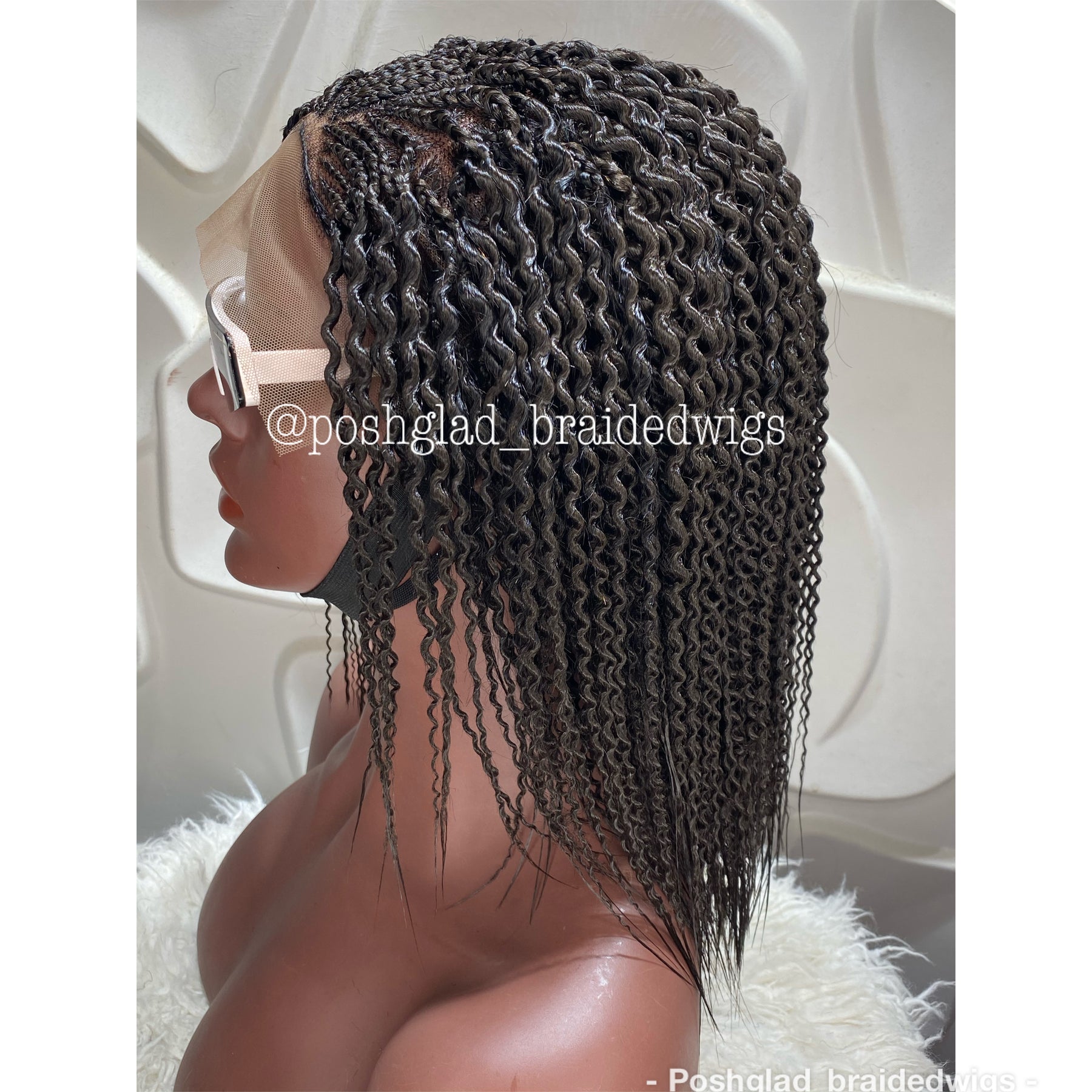 Twist Feathers Braid Wig